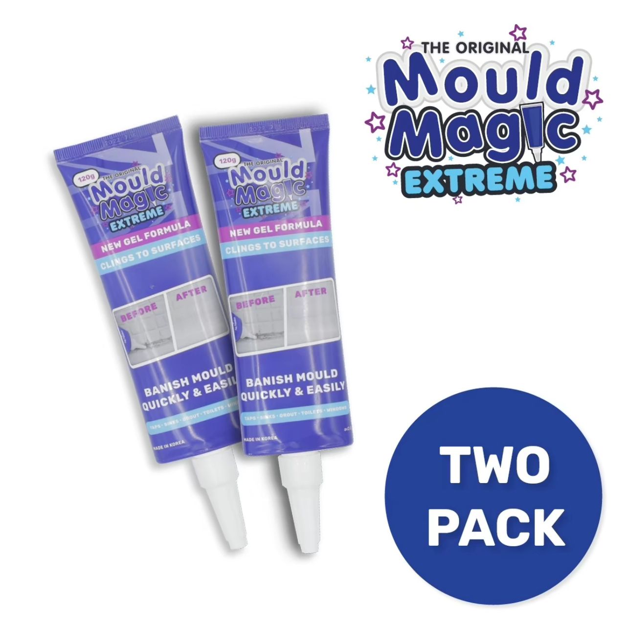 Mould Magic Extreme (Two Pack) - Mould Easy Remover Gel