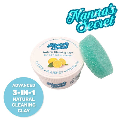 Nanna's Secret Natural Polish Cleaning Clay For All Hard Surfaces