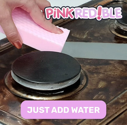 Pinkredible Cleaning Sponge (10 pack) -  No Chemical Non Abrasive