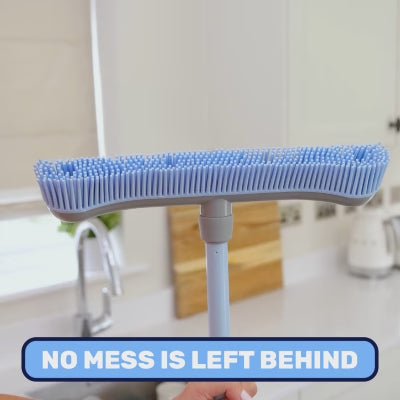 Better Brush - Lasts Lifetime Indoor & Outdoor Extendable Brush & Squeegee Pet Rubber