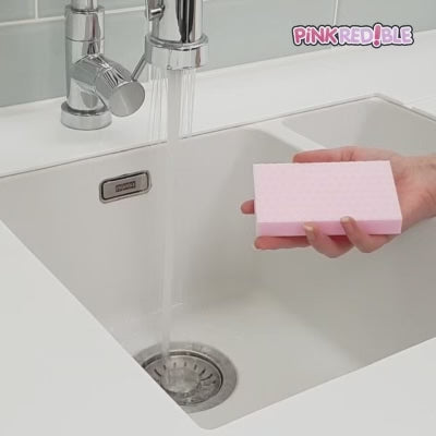 Pinkredible Cleaning Sponge (10 pack) -  No Chemical Non Abrasive